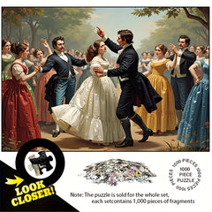 Vintage Dance Party Jigsaw Puzzle 500 pcs