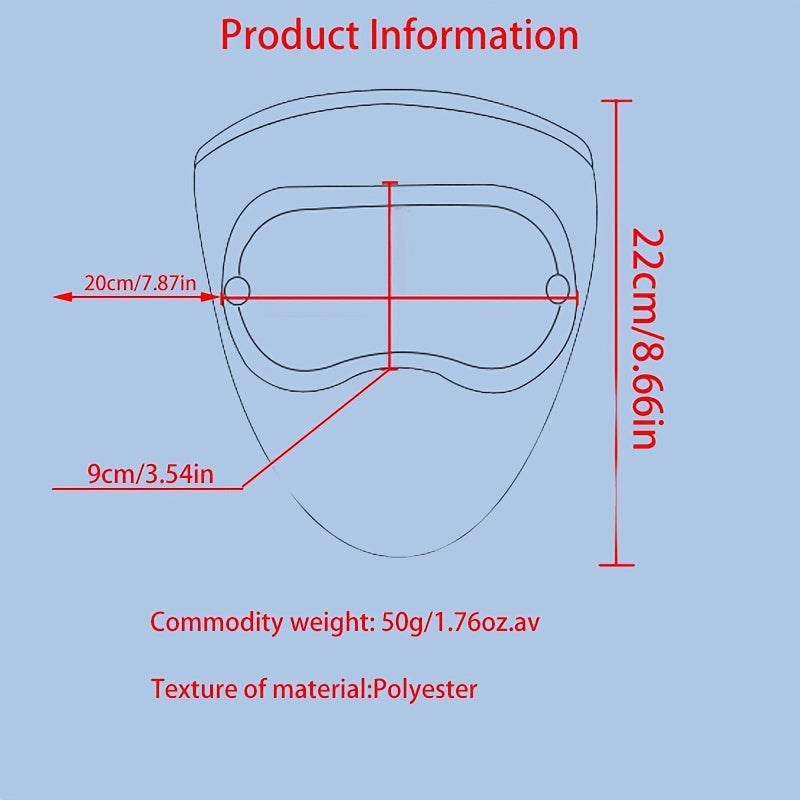 Warm Removable Windproof Cycling Mask
