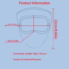 Warm Removable Windproof Cycling Mask