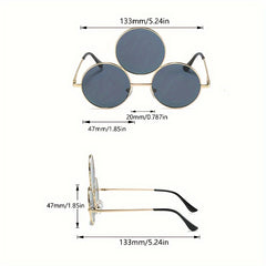 Y2K Three Lens Sunglasses Party Decors