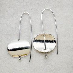 Vintage Drop Earrings 925 Silver Plated for Women