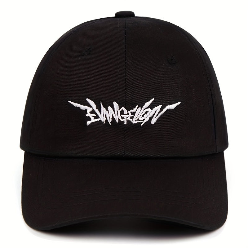 Gothic Letter Embroidery Baseball Cap Anime Cotton Sports Sun Hats