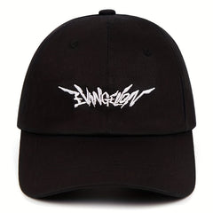 Gothic Letter Embroidery Baseball Cap Anime Cotton Sports Sun Hats