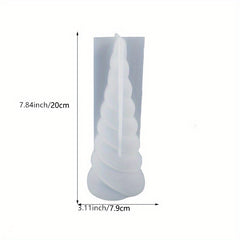3D Unicorn Horn Silicone Mold For DIY Home Decor