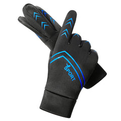 Windproof Waterproof Fleece Thermal Gloves Outdoor Non Slip Durable