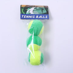 3pcs Kids Soft Tennis Balls for Training, Beginners