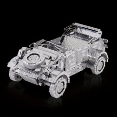 3D Metal Puzzle Model DIY Educational Off-road Vehicle Bucket Car