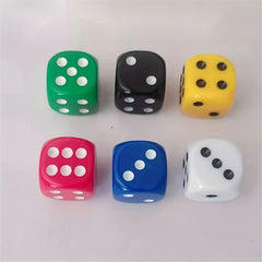 22mm Round Acrylic Dice 6 Colors Game Dice Halloween Party Supplies