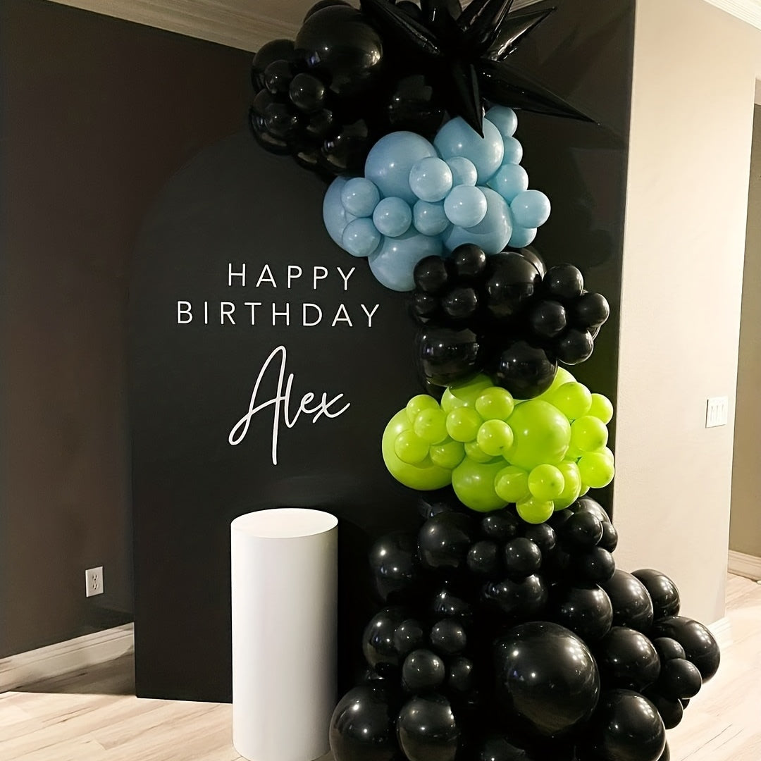 52pcs 30-48cm Round Helium Balloons for Party Backdrop Decorations