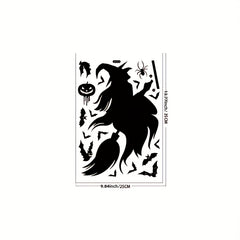 Halloween Window Cling Sticker Spooky Monster Decal