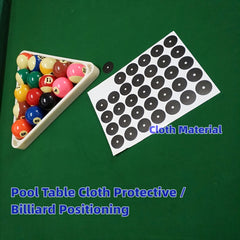 Billiard Table Positioning Stickers Circular Marking Stickers