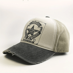 Unisex Adjustable Baseball Cap With Pentagram Embroidery