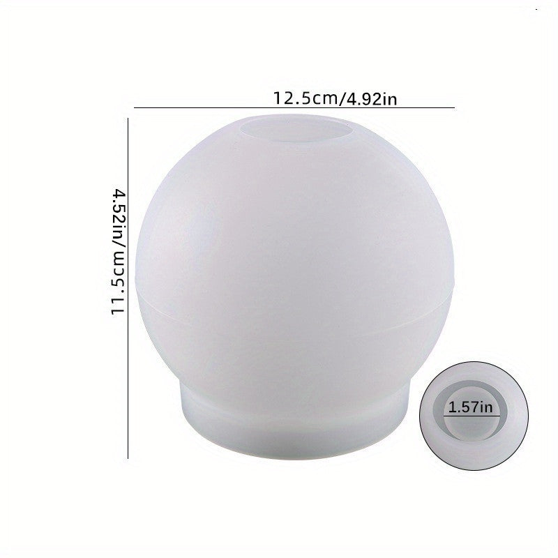 Round Tealight Holder Resin Molds for Weddings DIY Decor