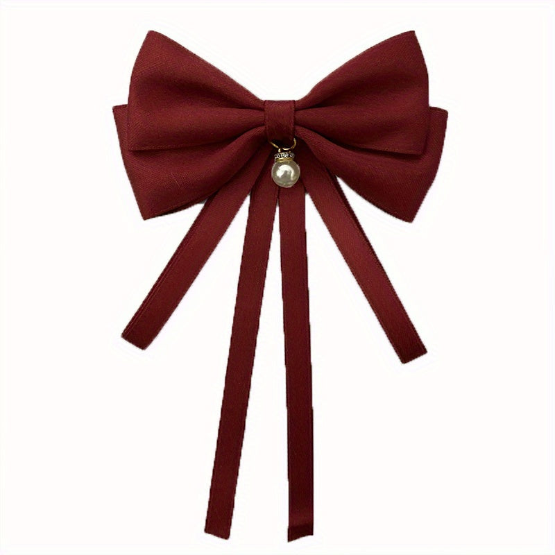 Red Bow Tie For Wedding Holiday Birthday Party Decoration Women's Accessories