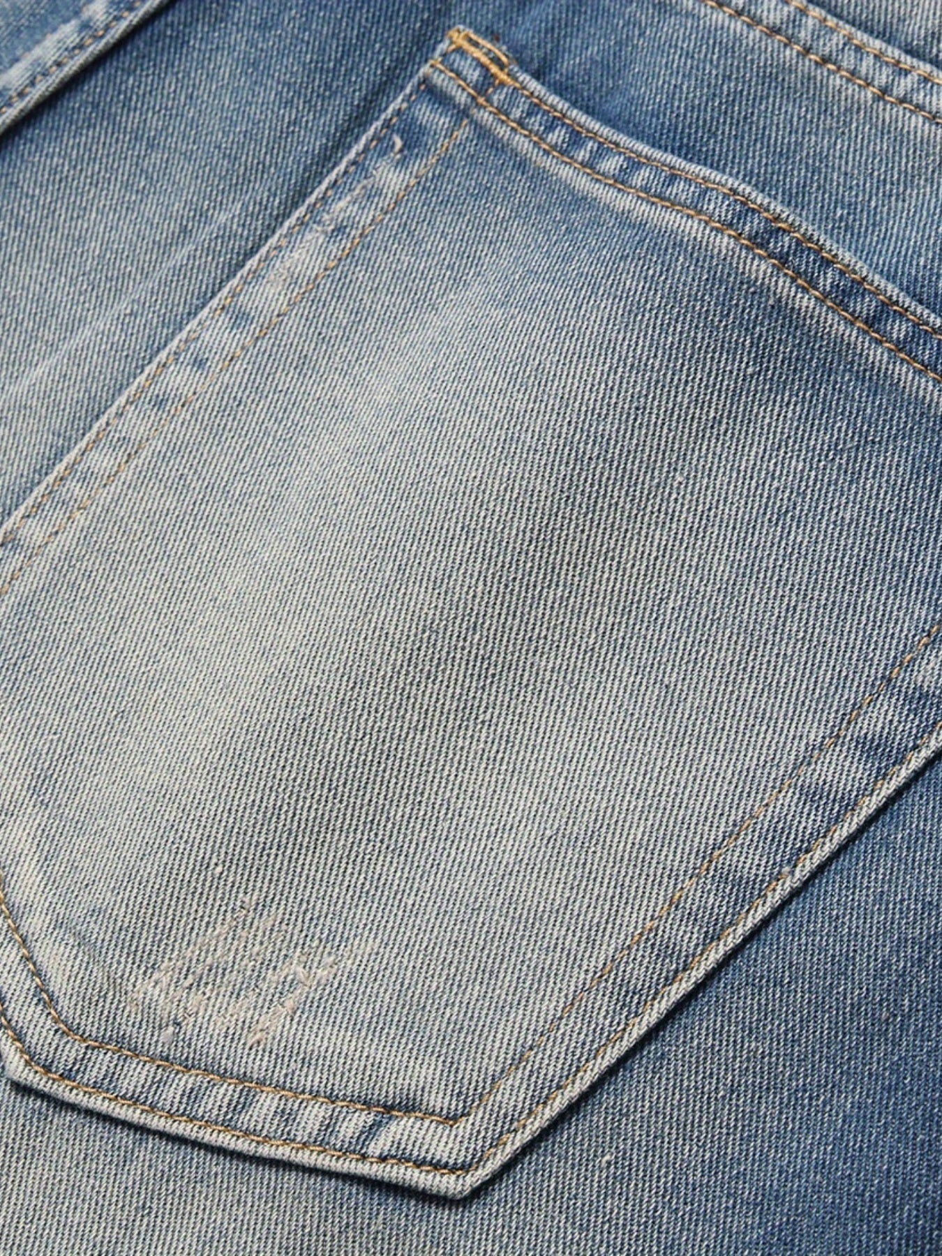 Men's Ripped Denim Shorts - Casual Street Style Distressed Denim Shorts