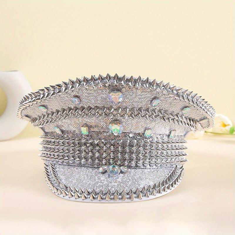 Glitter Bride Captain Hat For Bachelorette Party