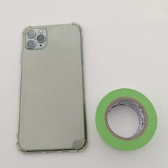 2pcs Green Paint Washi Tape 1.96in x 59ft - Surface Protection, Easy Removal
