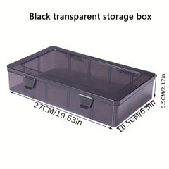 Transparent Plastic Box Diamond Painting Accessories Storage Portable Case