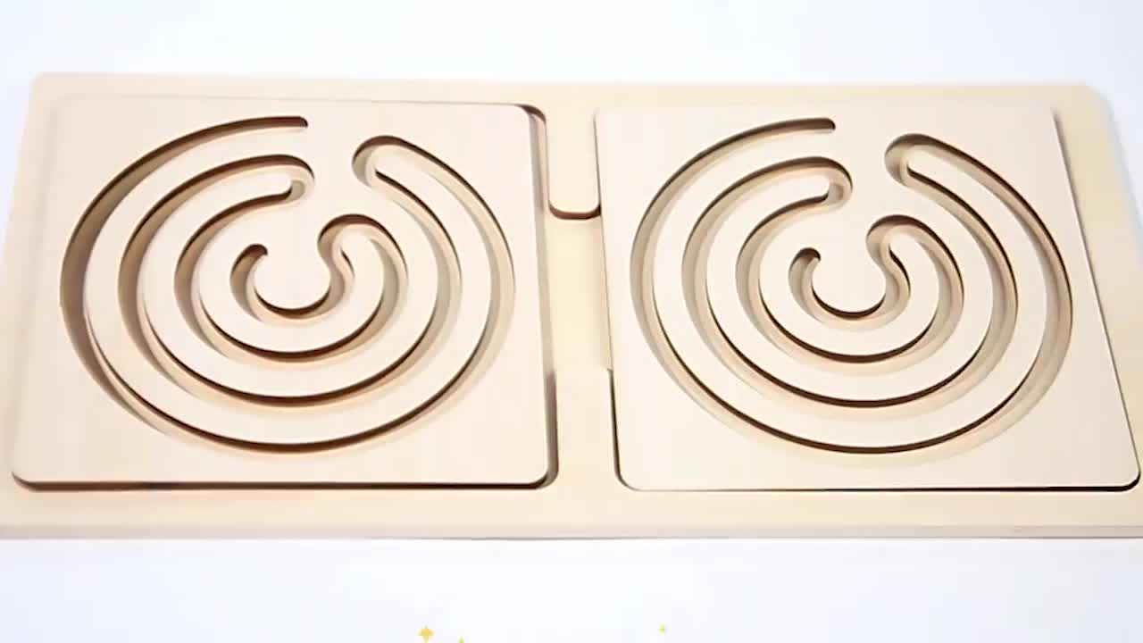 Wooden Puzzle Toy for Kids - Enhances Fine Motor Skills & Focus