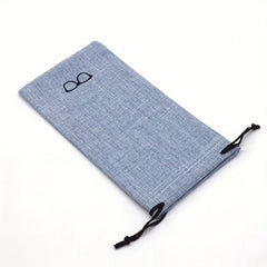 Eyeglass Pouch Elastic Opening Portable Storage Bag Lightweight Glasses Pouch