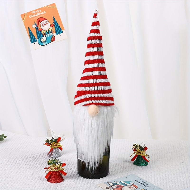 Holiday Wine Cover Christmas Decoration Gift Bag Restaurant Holiday Decoration