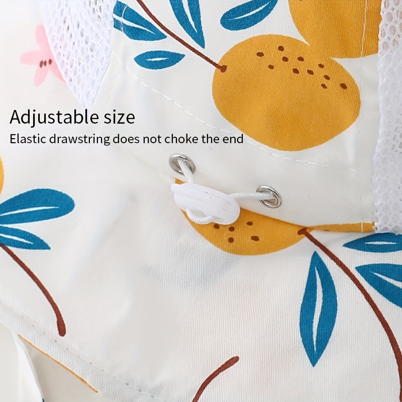 Fruit Print Sunshade Hat Kids Bucket Hat