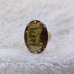 Gemstone Oval Ring Girls Accessories