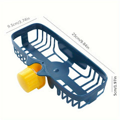 Kitchen Faucet Rack Sink Drain Storage Sponge Brush Holder
