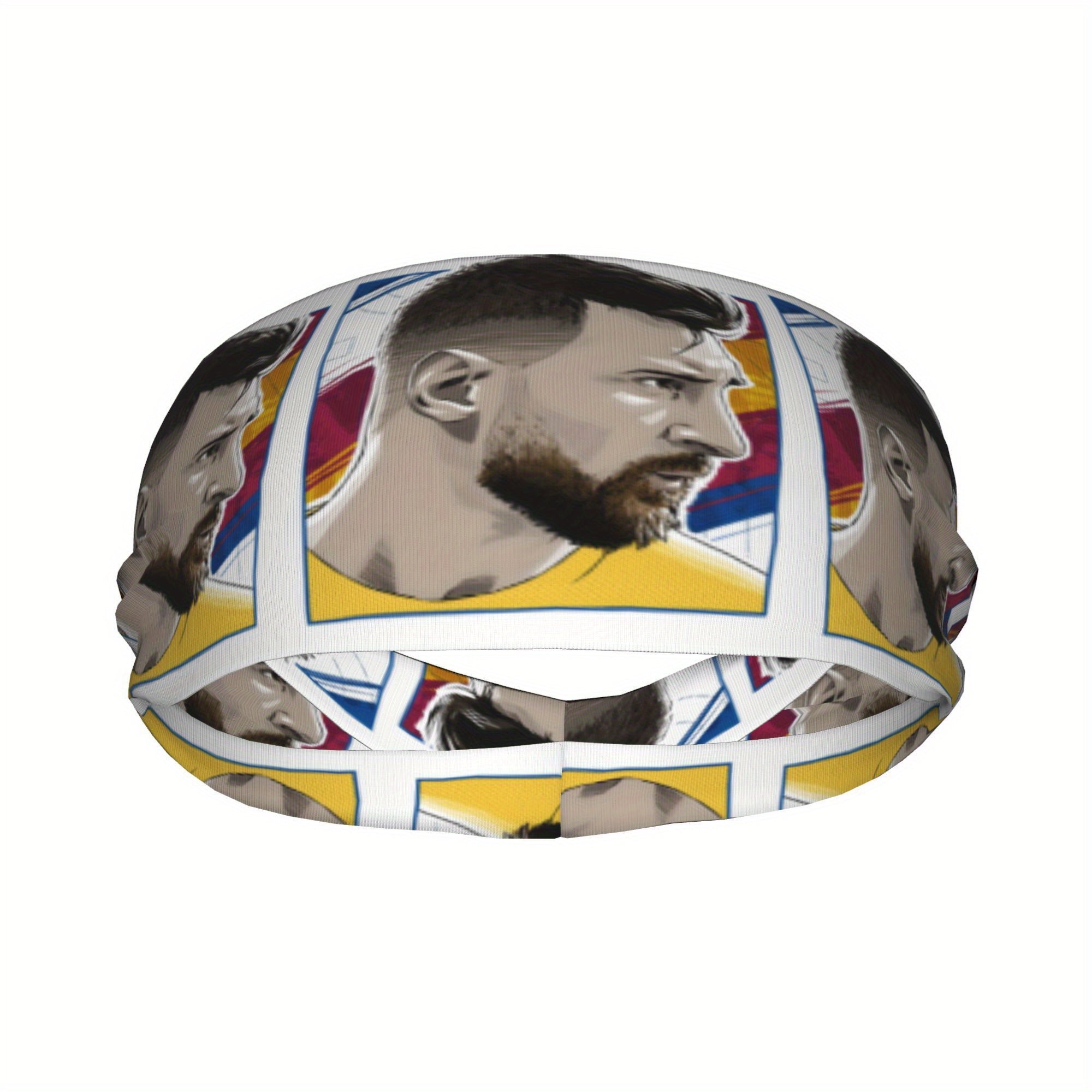 One Piece Messi Sports Uniform with Headband for Men & Women