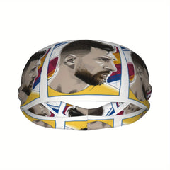One Piece Messi Sports Uniform with Headband for Men & Women