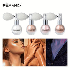 Shimmer Body Glitter Spray for Face & Body Makeup