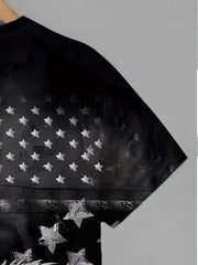 Eagle 3D Print T-shirt Men's Casual Street Style Tee Shirt for Summer