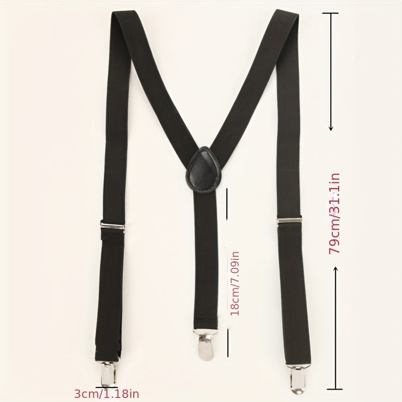 British Style Elastic Webbing Straps for Men and Women