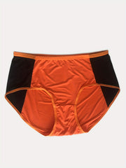 3 Pack Plus Size High Waisted Briefs Set Women's Plus Comfort Panties