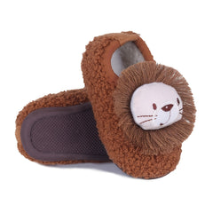 Winter Baby Prewalker Shoes, Lion Decor