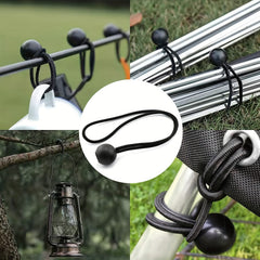 6pcs Elastic Ropes for Camping Hiking