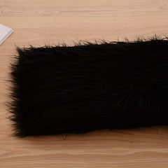 Cotton Doll Animal Hair Decoration Long Hair Roll Bundle Pillow Fabr