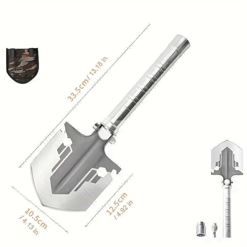 Multifunctional Outdoor Engineer Shovel Field Survival Camping Equipment