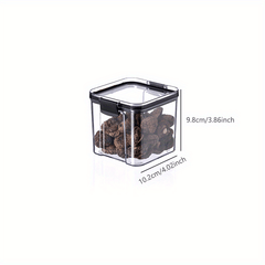 Airtight Food Storage Containers Keep Cereal Rice Pasta Flour & Sugar Fresh