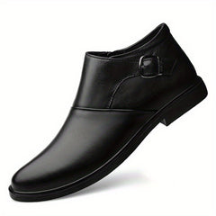 Men's Monk Strap Ankle Top Boots Wear resistant Non Slip Outdoor Casual Boots