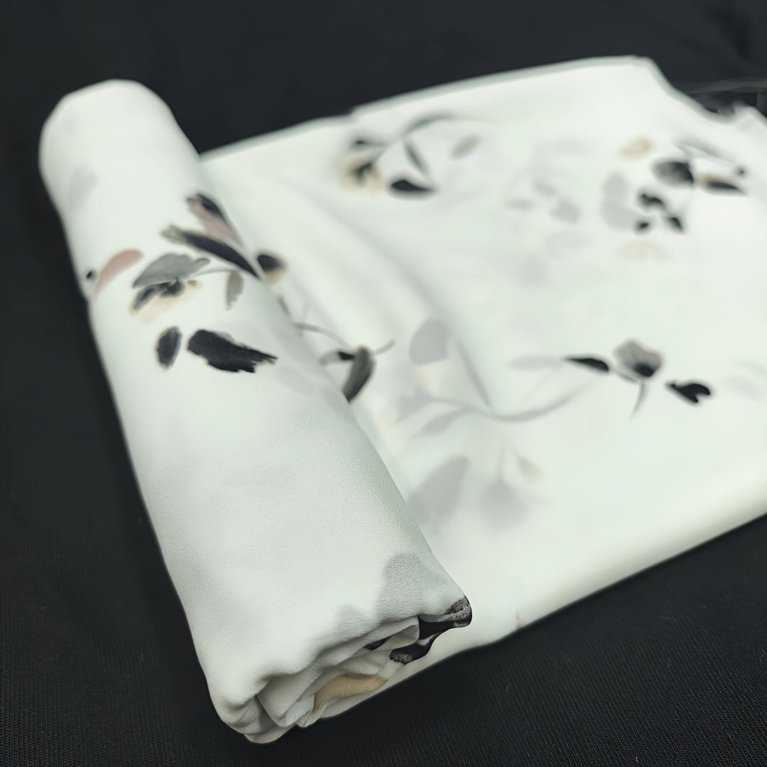 1yard Chiffon Fabric for DIY Clothes Pants Dress, Comfortable Breathable Fabric