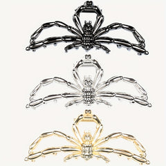 3pcs Spider Shaped Hair Clips Metal Claw Hair Accessories