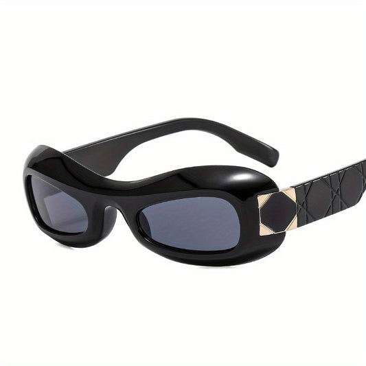 Y2K Oval Goggles UV400 Photo Booth Props Sunglasses