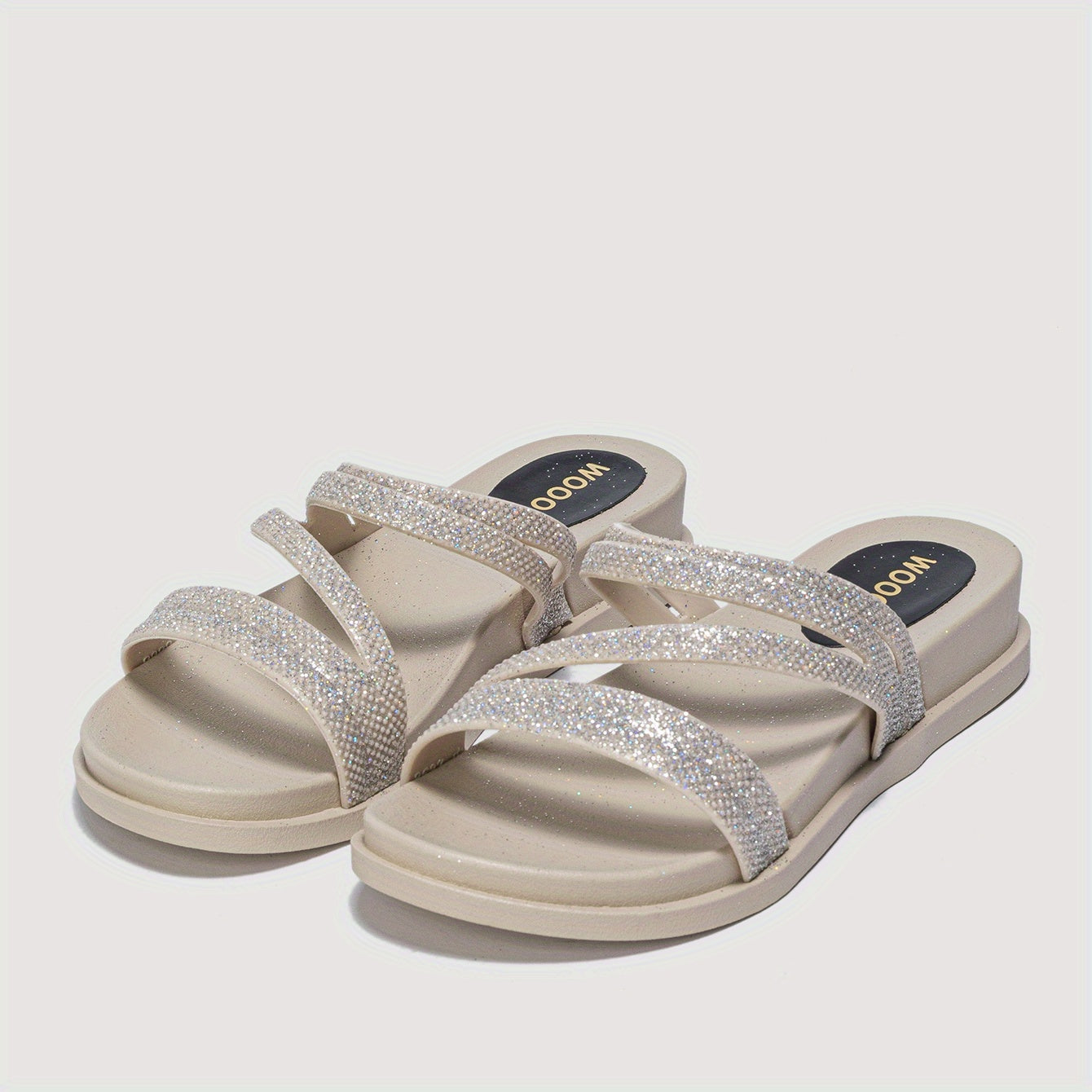 Women's Summer Beach Flat Sandals Lightweight Casual Travel Sandals