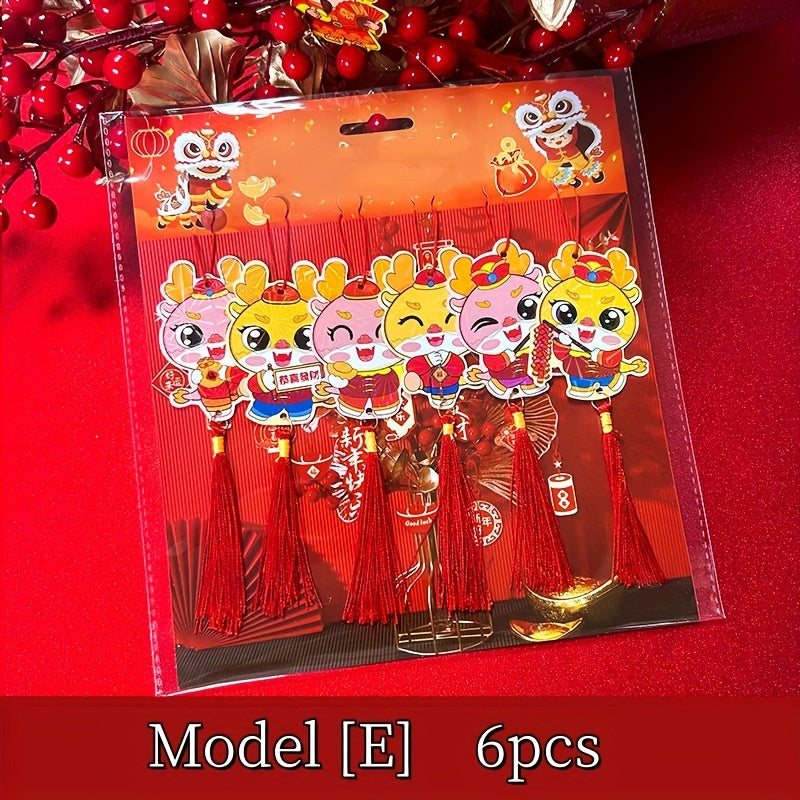 Wedding Character 3D Decorations 6pcs Pack