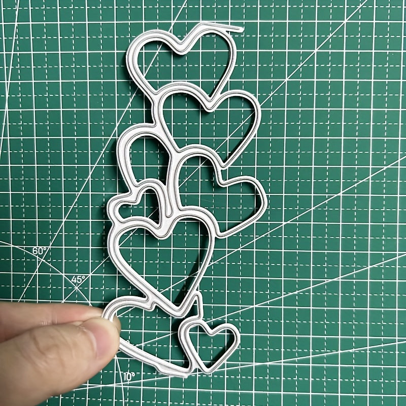 Love Heart Border Frame Metal Cutting Dies for Scrapbook Paper