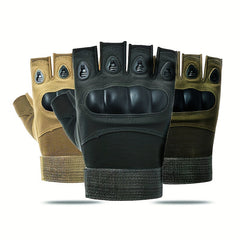 Outdoor Cycling Gloves Half Finger Non-slip Coldproof Sports Gloves