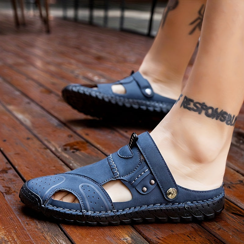 Men's Mesh Non-slip Sandals Quick Drying Beach Shoes