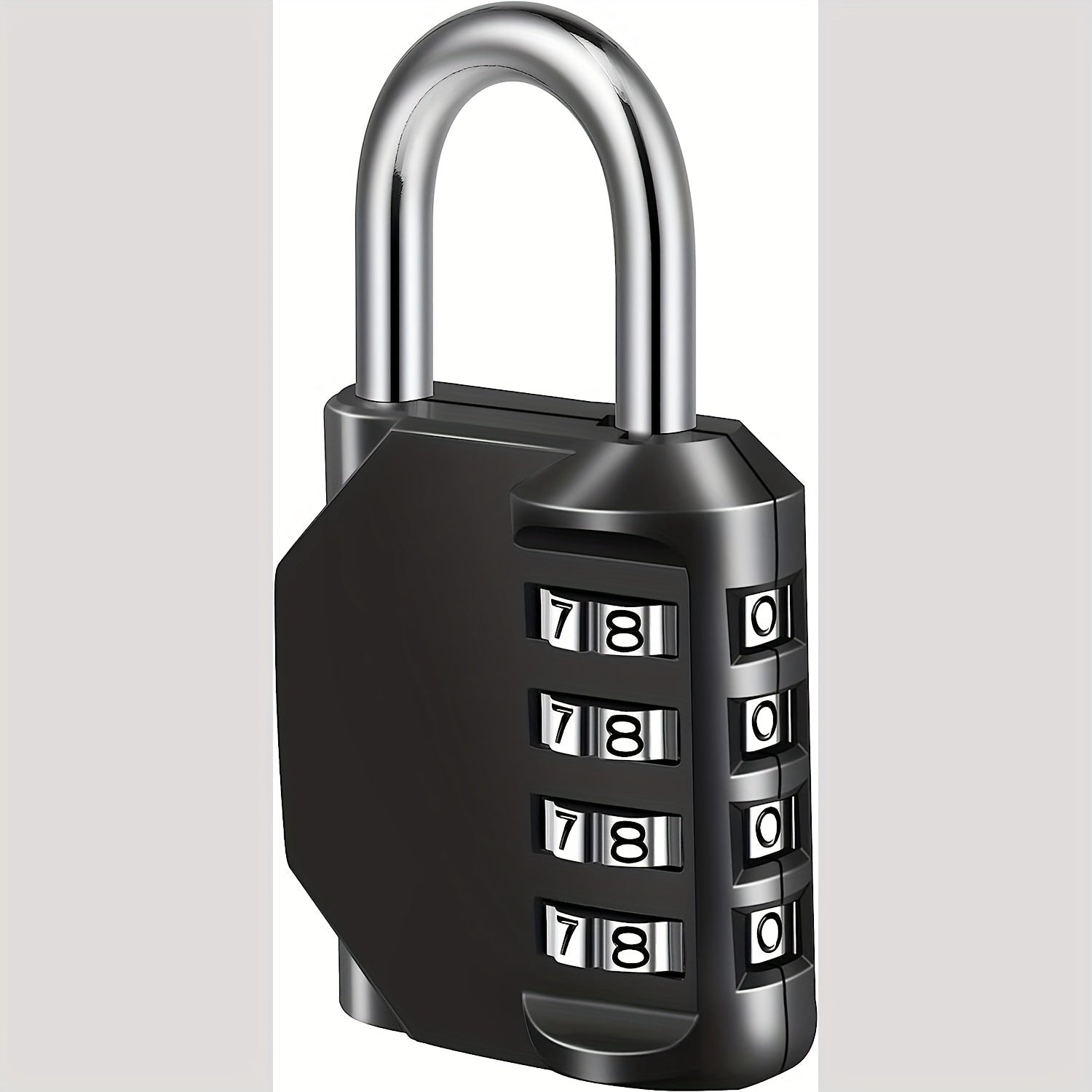 4 Digit Combination Lock for Gym Sports Locker Fence Toolbox