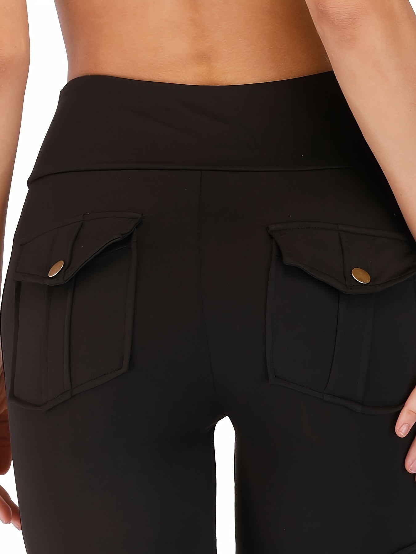 Slim Fit Climbing Cargo Pants Stretchy Sports Riding Women's Acti